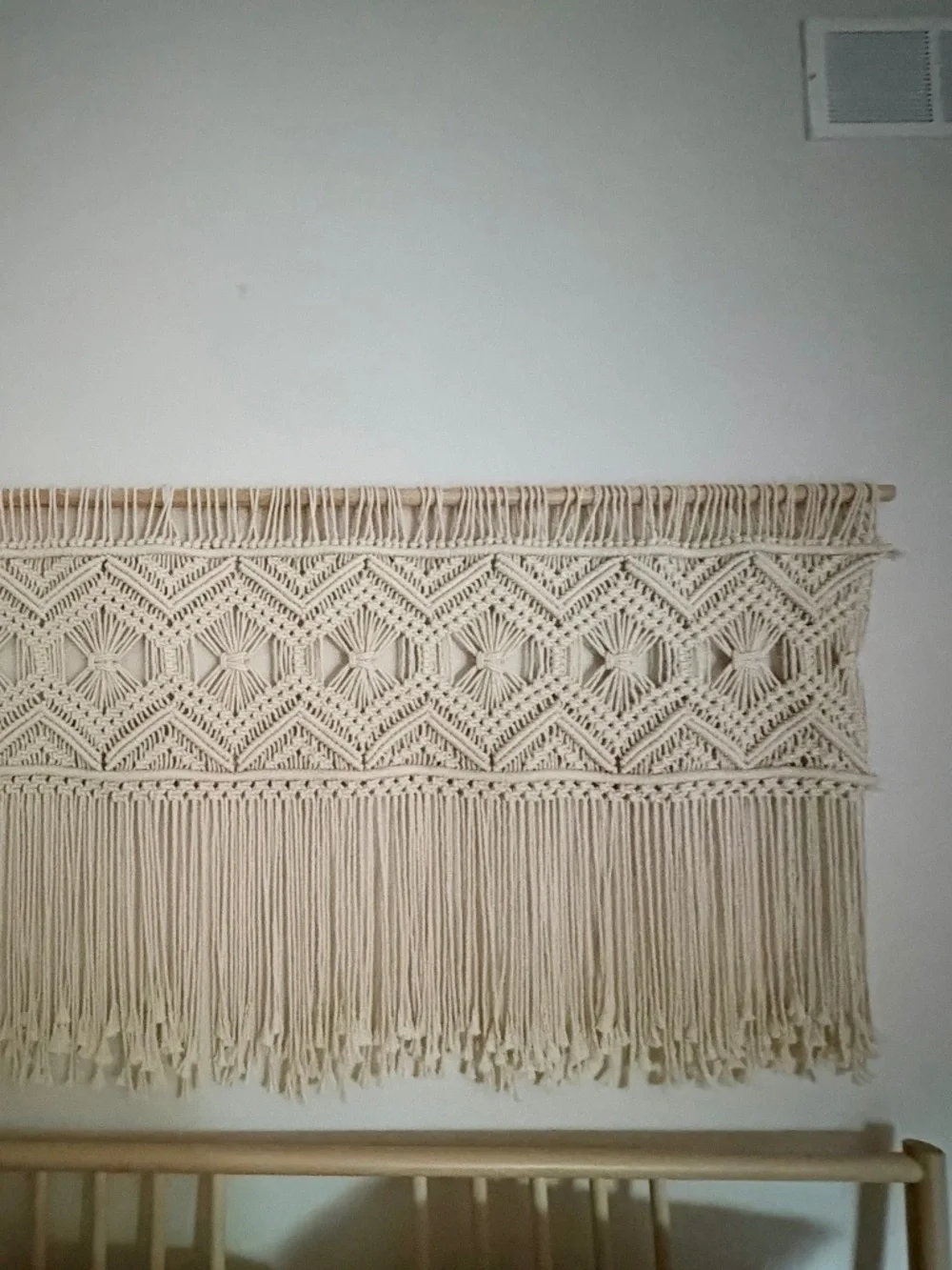 Macrame wall hanging